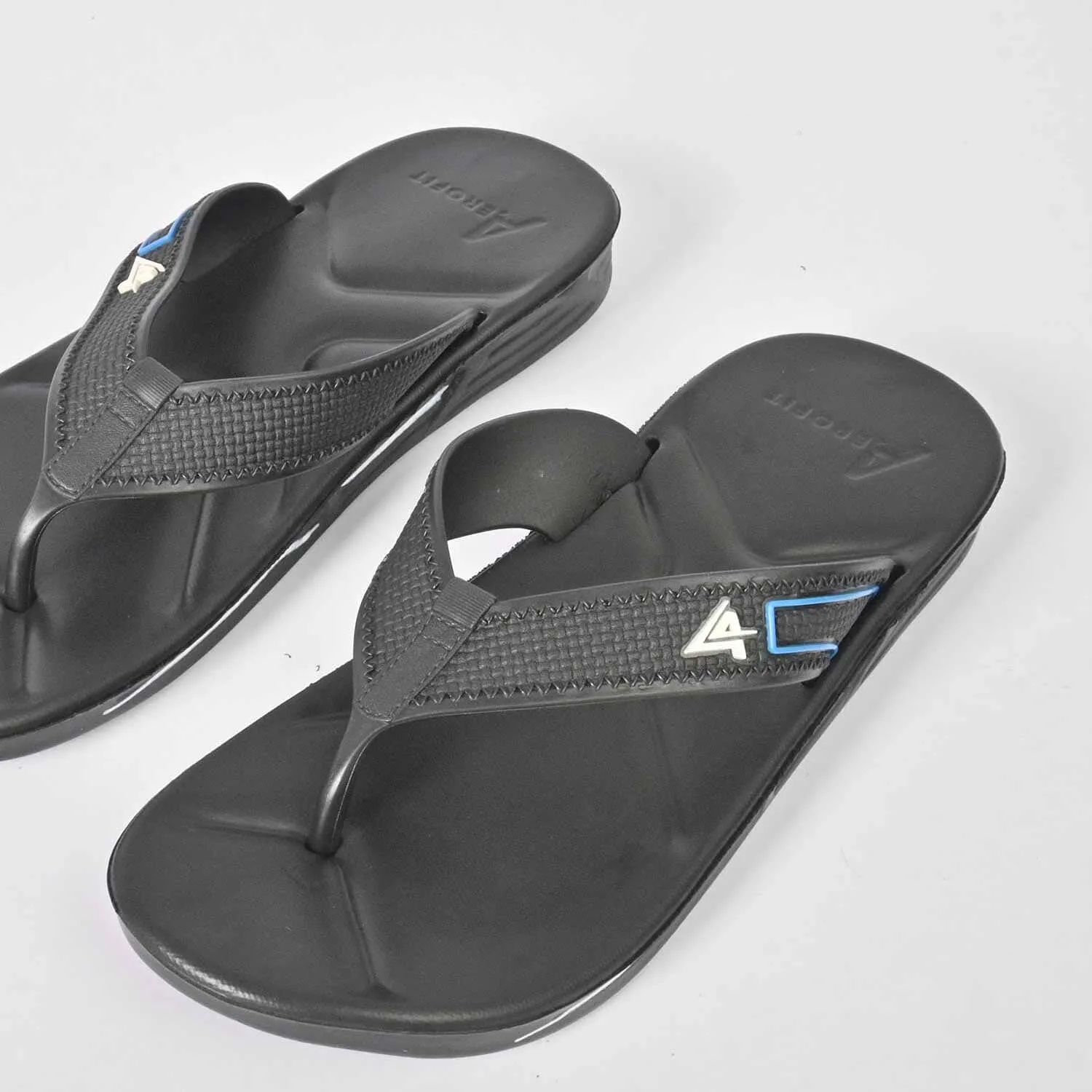 Aerofit Men's Logo Design Flip Flop Slippers