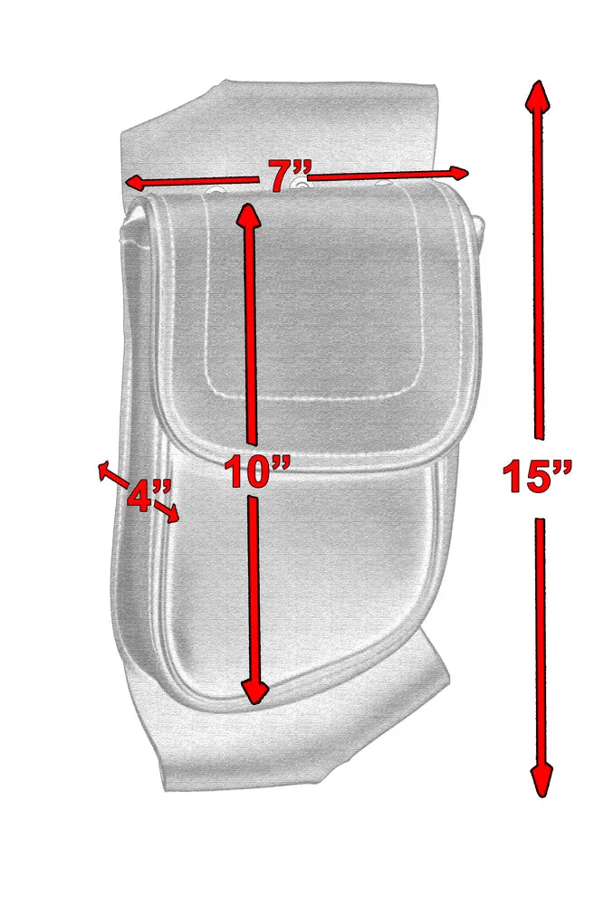 DS5827R Crash Bar Bag - Right Side