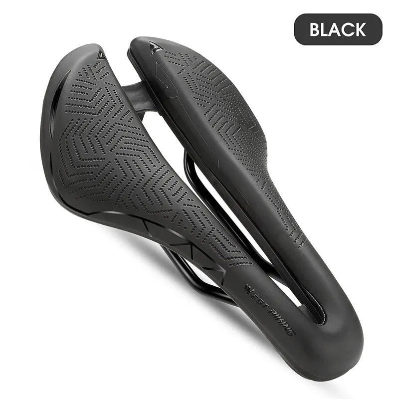 Hollow Breathable Bike Saddle MTB Road Racing Bicycle Seat Soft Men Cushion PU Waterproof Saddle Cycling Accessories