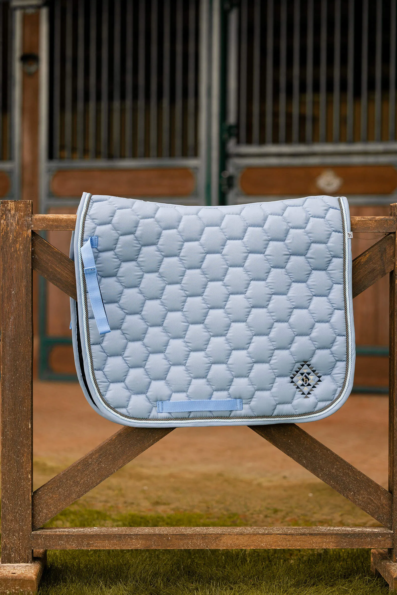 Horze Navajo Dressage Pad- Cashmere Blue