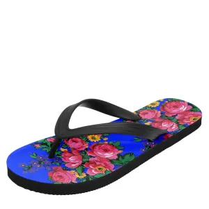 Kokum's Revenge Royal Flip Flops