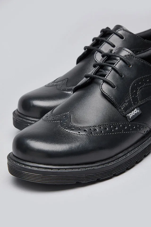 LEATHER BROGUE SHOE