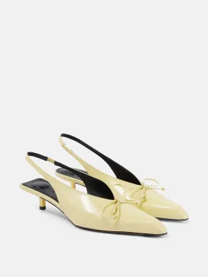 Les Slingbacks Cubisto slingback pumps