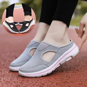 Mesh Shoes Summer Sports Slippers Women Men Casual Slip On Loafers Lovers