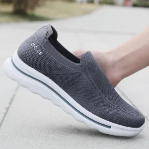 Middle-aged dad shoes casual breathable spring non-slip soft bottom lazy one pedal walking shoes