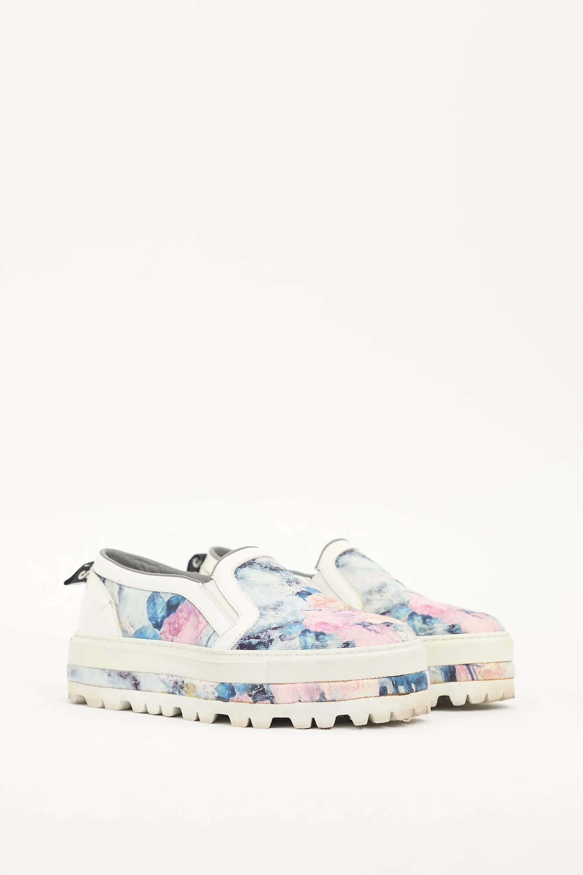 Multicolor Floral Canvas Sneaker