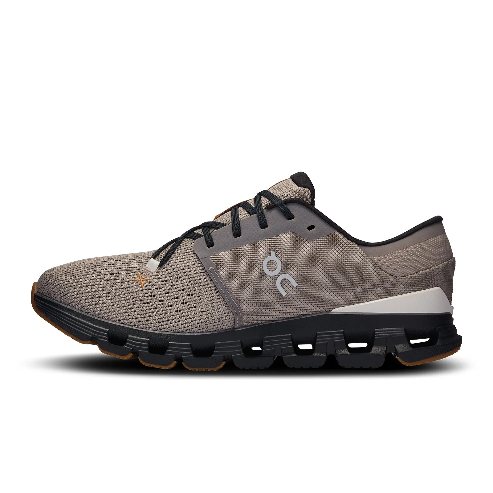 On Running Cloud X 4 Running Shoe (Men) - Fog/Black