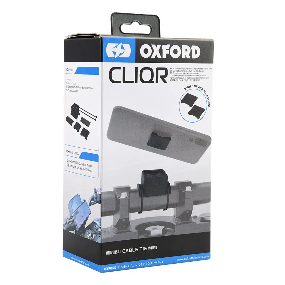 Oxford CLIQR Motorcycle Cable Tie Mount