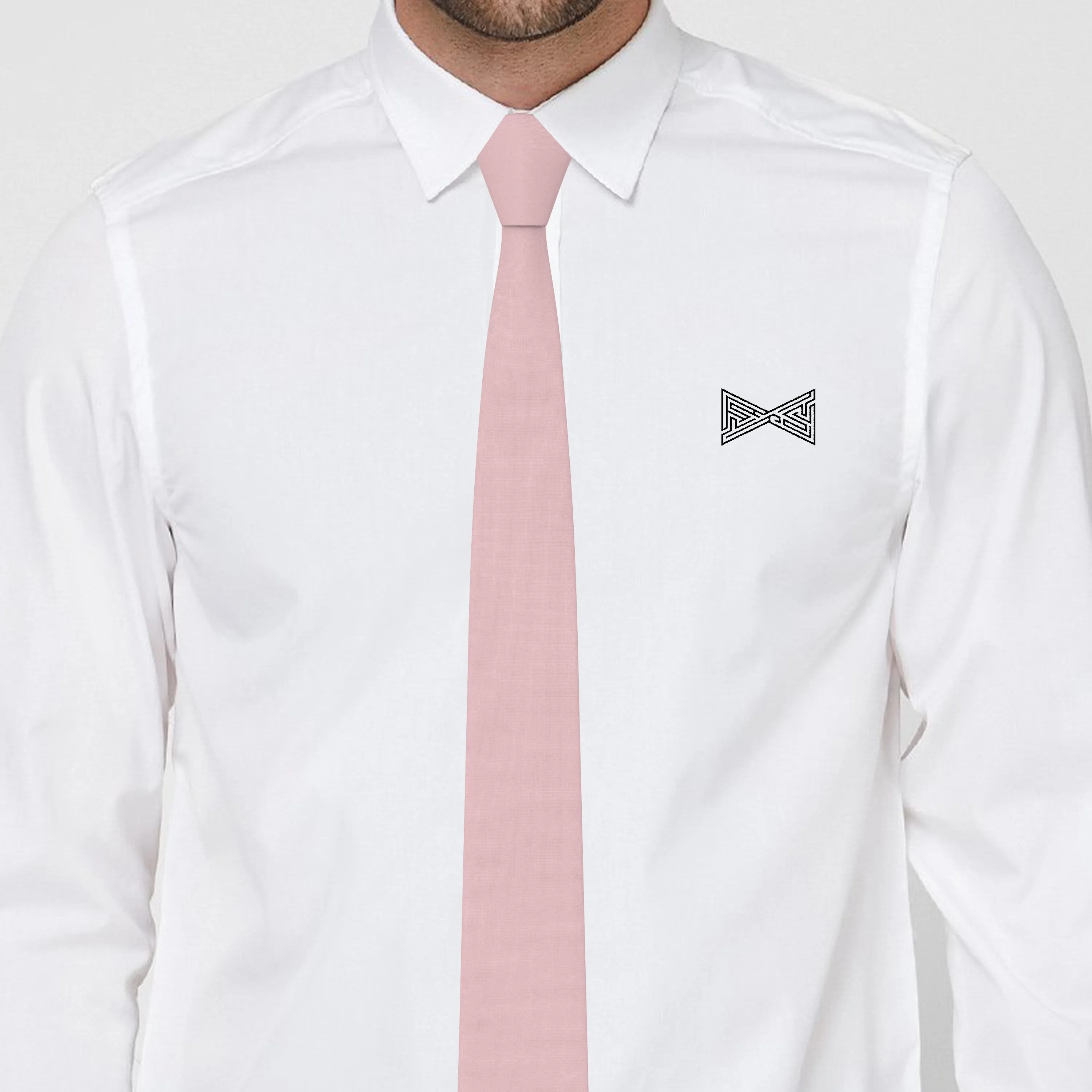 Oxford Pink Necktie