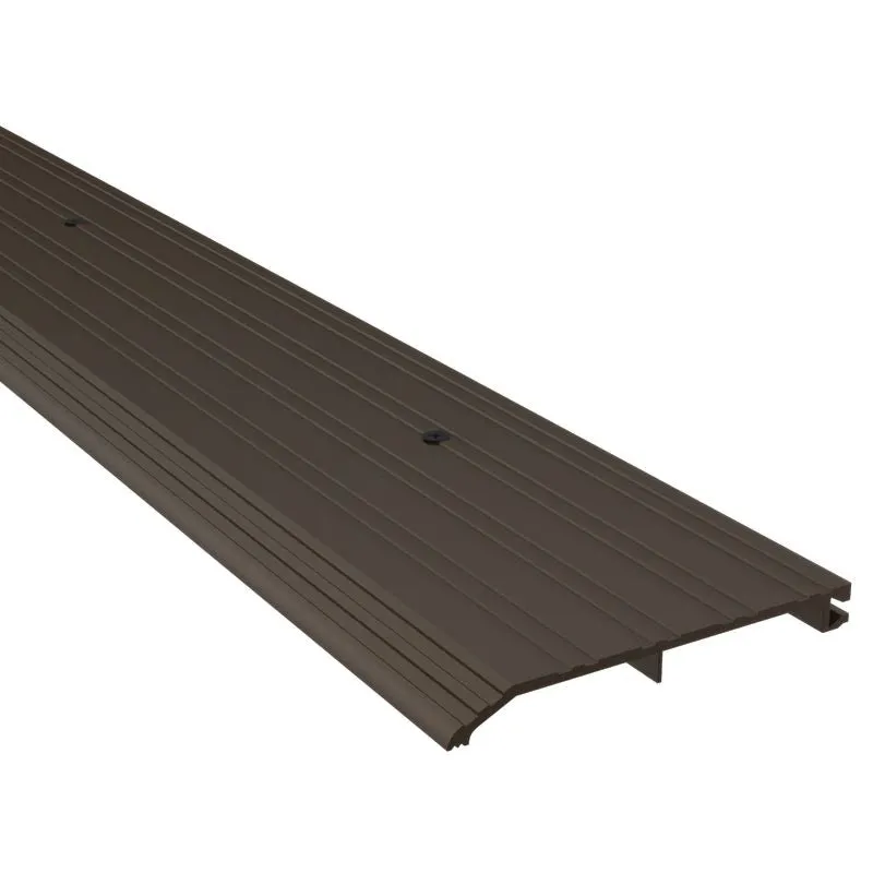 Pemko 256D Half Saddle Threshold - 6" Width, 1/2" Height, Dark Bronze