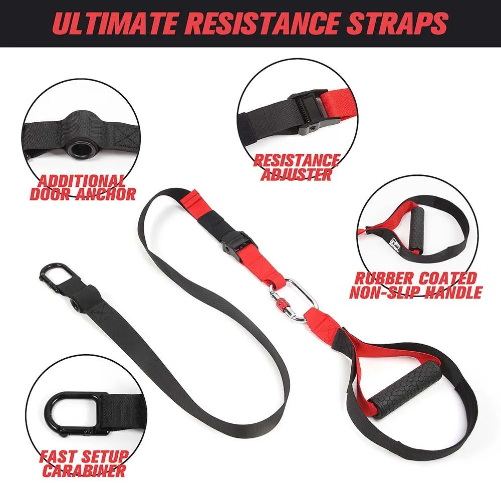 RitFit Suspension Straps with Door Anchors