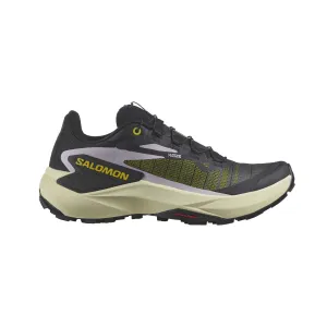 Salomon | Women's Genesis Running Shoes - Black/Sulphur Spring/Orchid Petal