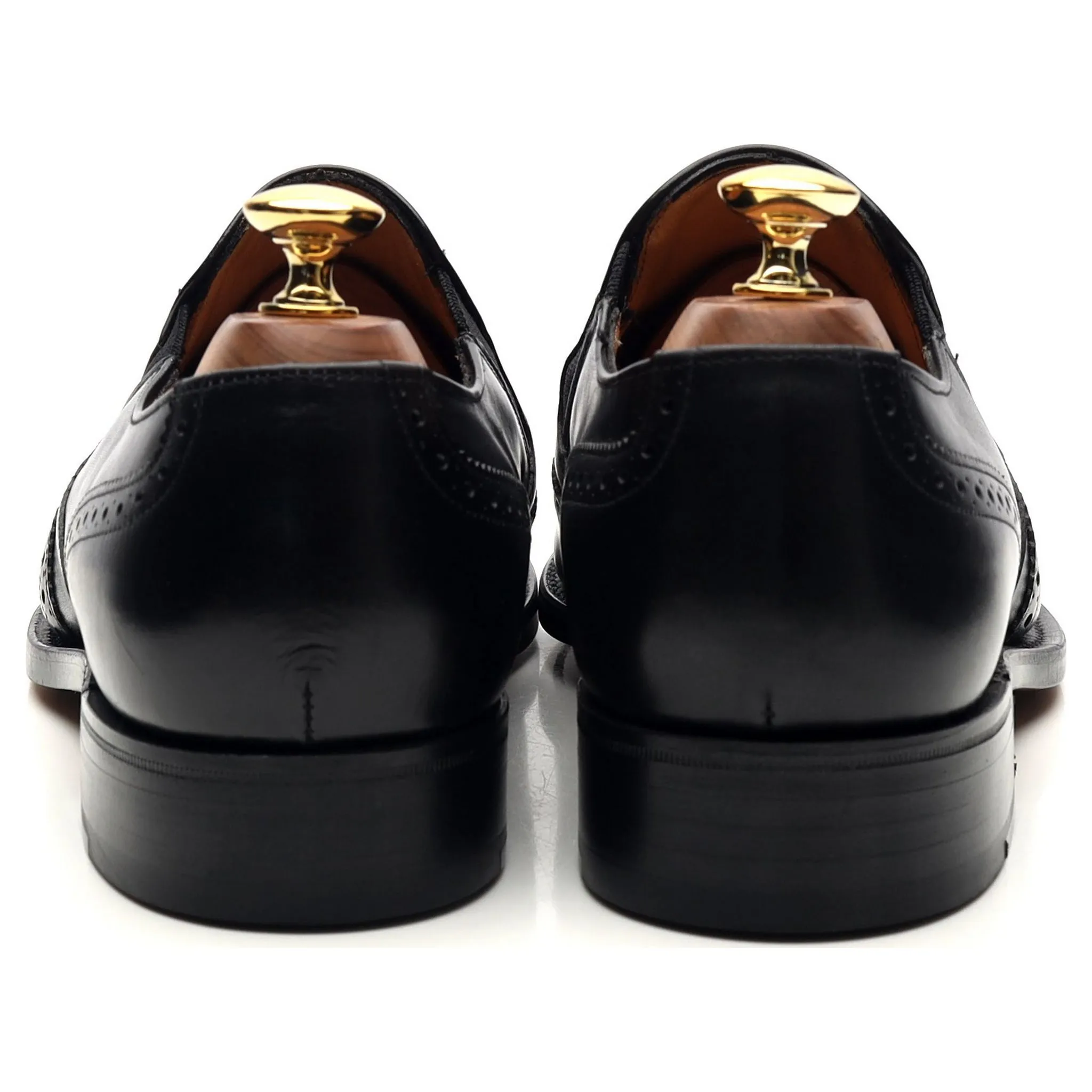 Shipton & Heneage 'Vienna' Black Leather Slip On Loafers UK 6.5