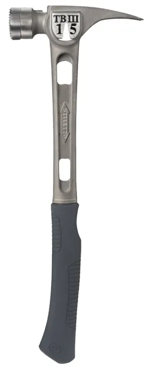 Stiletto TB3MC Hammer, 15 oz Head, Titanium Head :EA: QUANTITY: 1