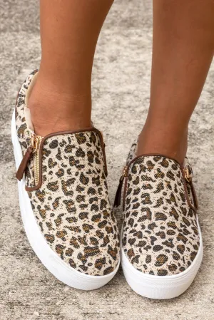 Timbre Leopard Sneakers