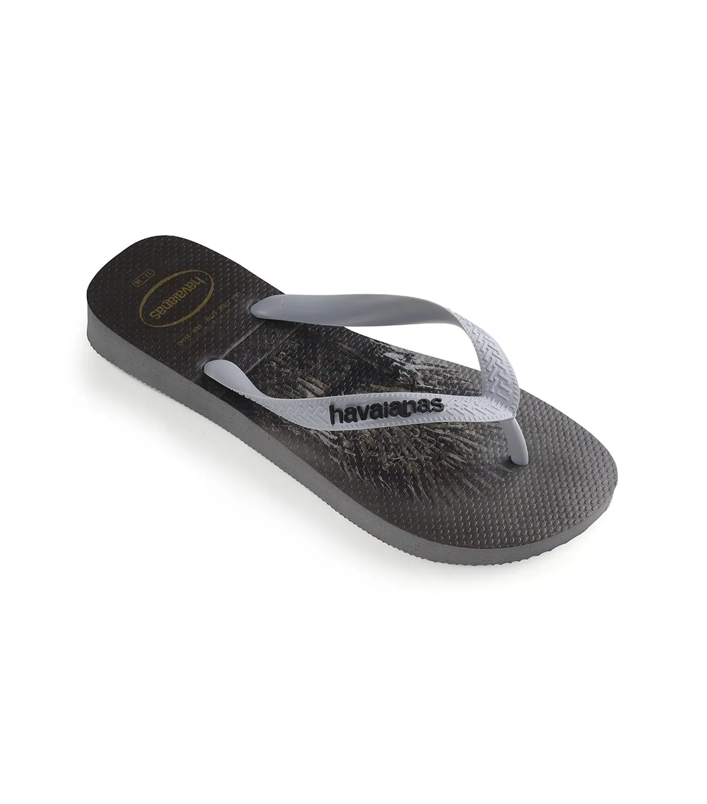 Top Game of Thrones Flip Flops - Steel Gray