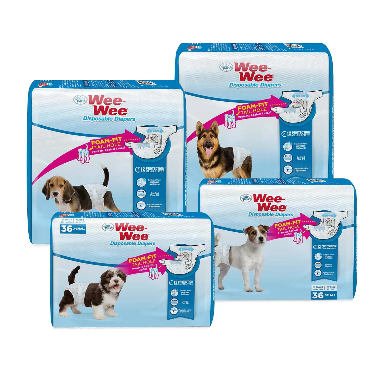 Wee-Wee Disposable Dog Diapers