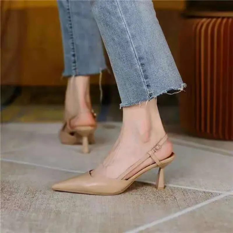 Women Pointy Slingbacks Ladies High Heels Summer Fashion Pumps - WSHP50079